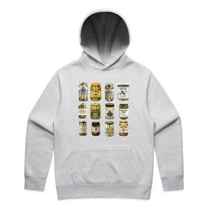 Pickle JARS hoodie. NO STRING BOXY FIT dropped shoulder.